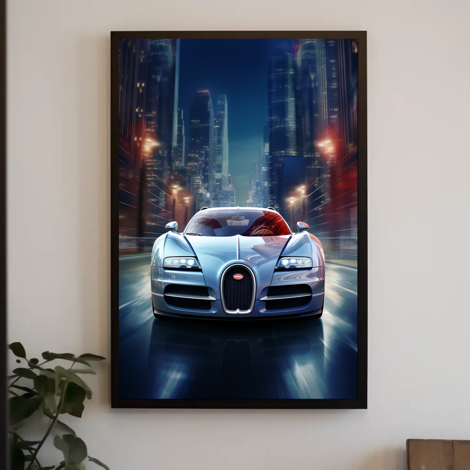 Speed in the City Poster PosterGoat