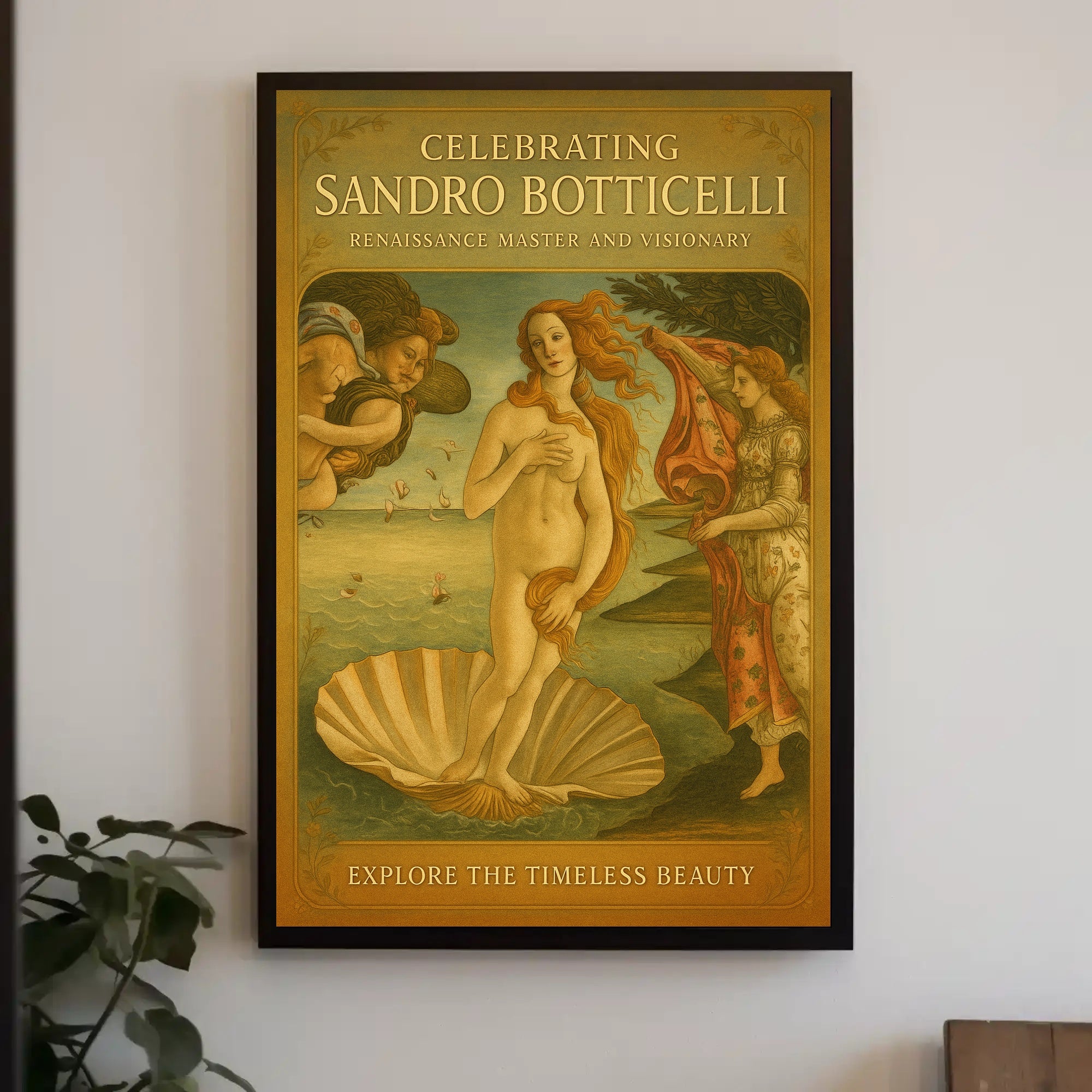 Celebrating Sandro Botticelli Poster PosterGoat