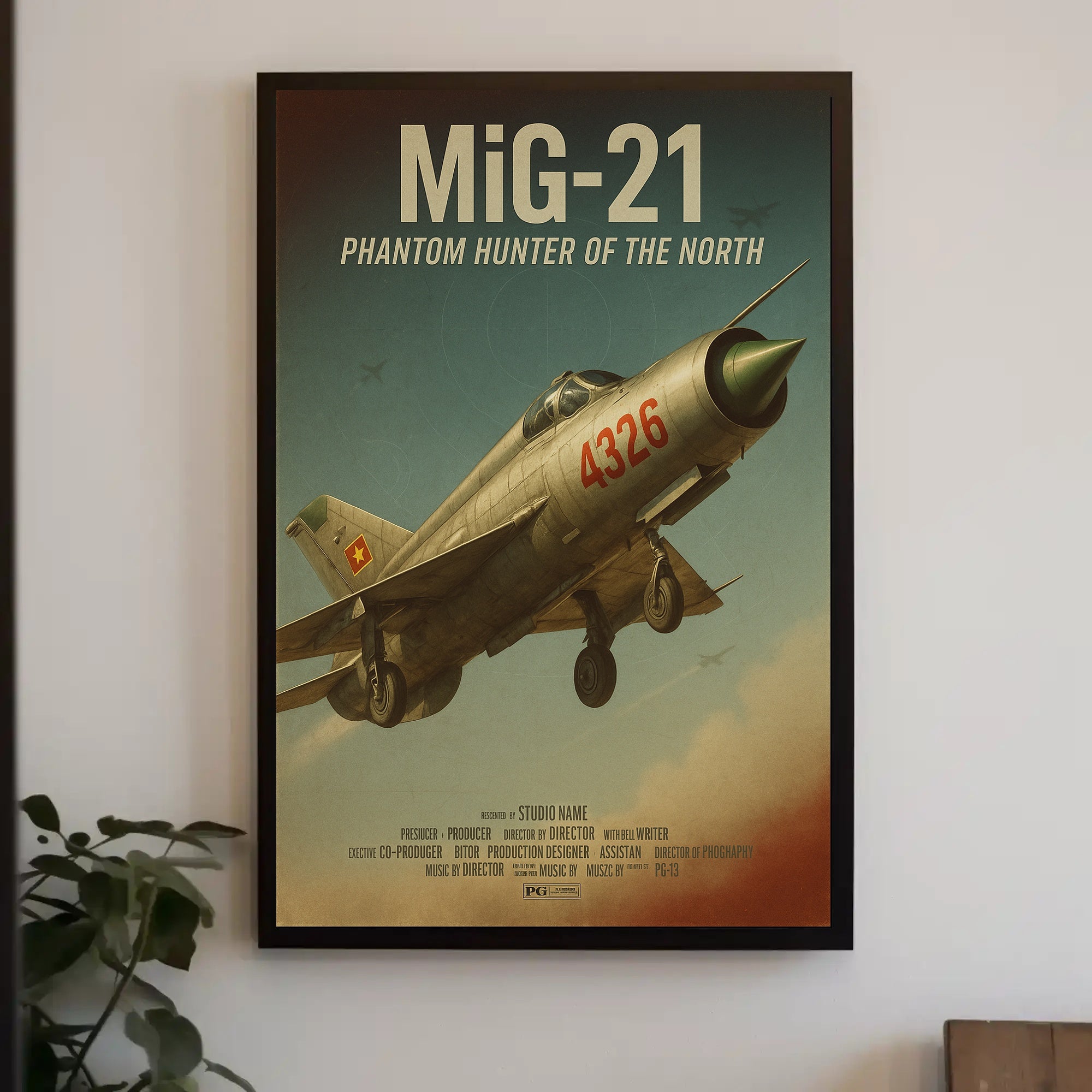 MiG-21: Phantom Hunter of the North Poster PosterGoat