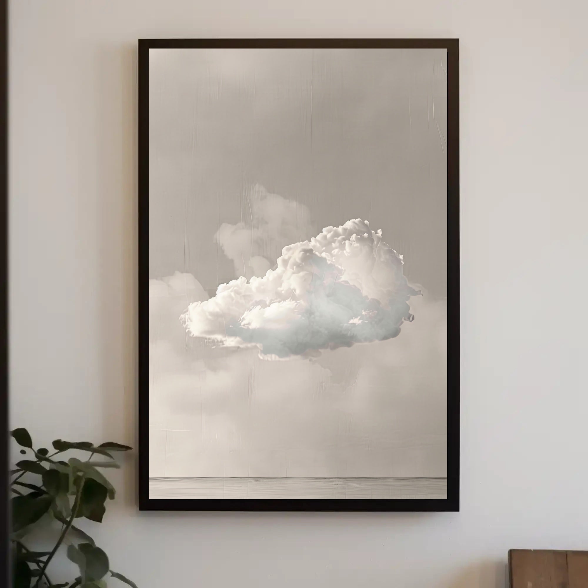 Cloudy Serenity Poster