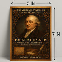 Robert R. Livingston Visionary Statesman Poster PosterGoat