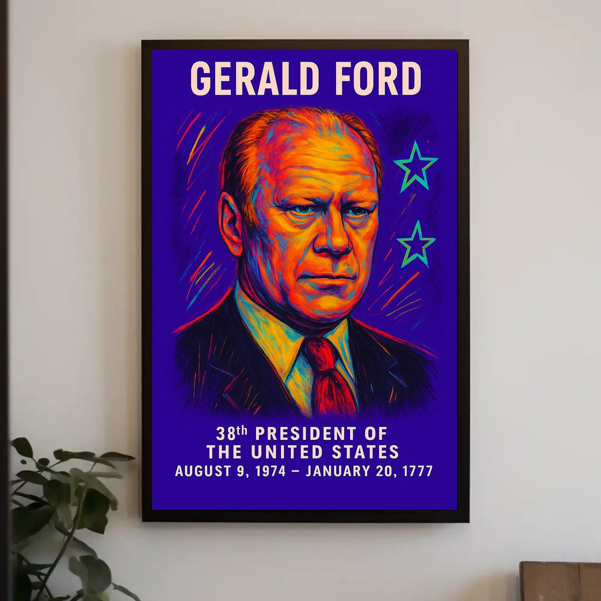 Gerald Ford 38th President Poster