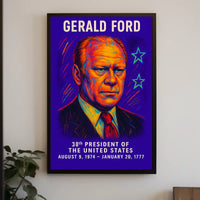 Gerald Ford 38th President Poster