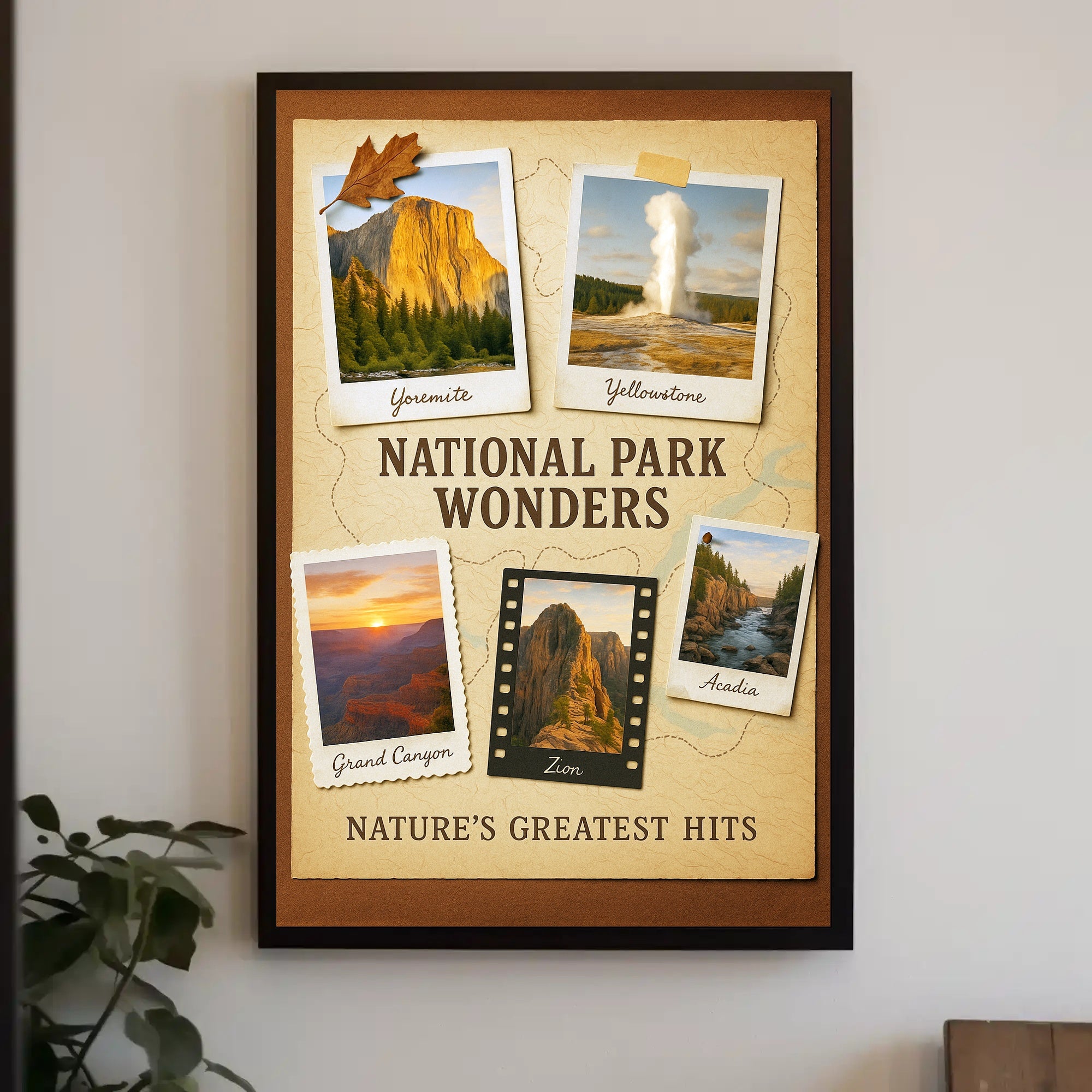 National Park Wonders Poster PosterGoat