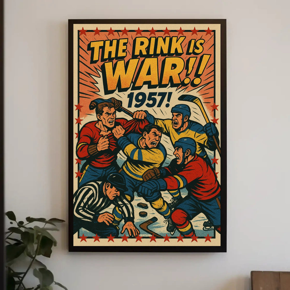 The Rink is War 1957 Poster