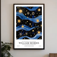 William Morris Cotton Prints Exhibition Poster