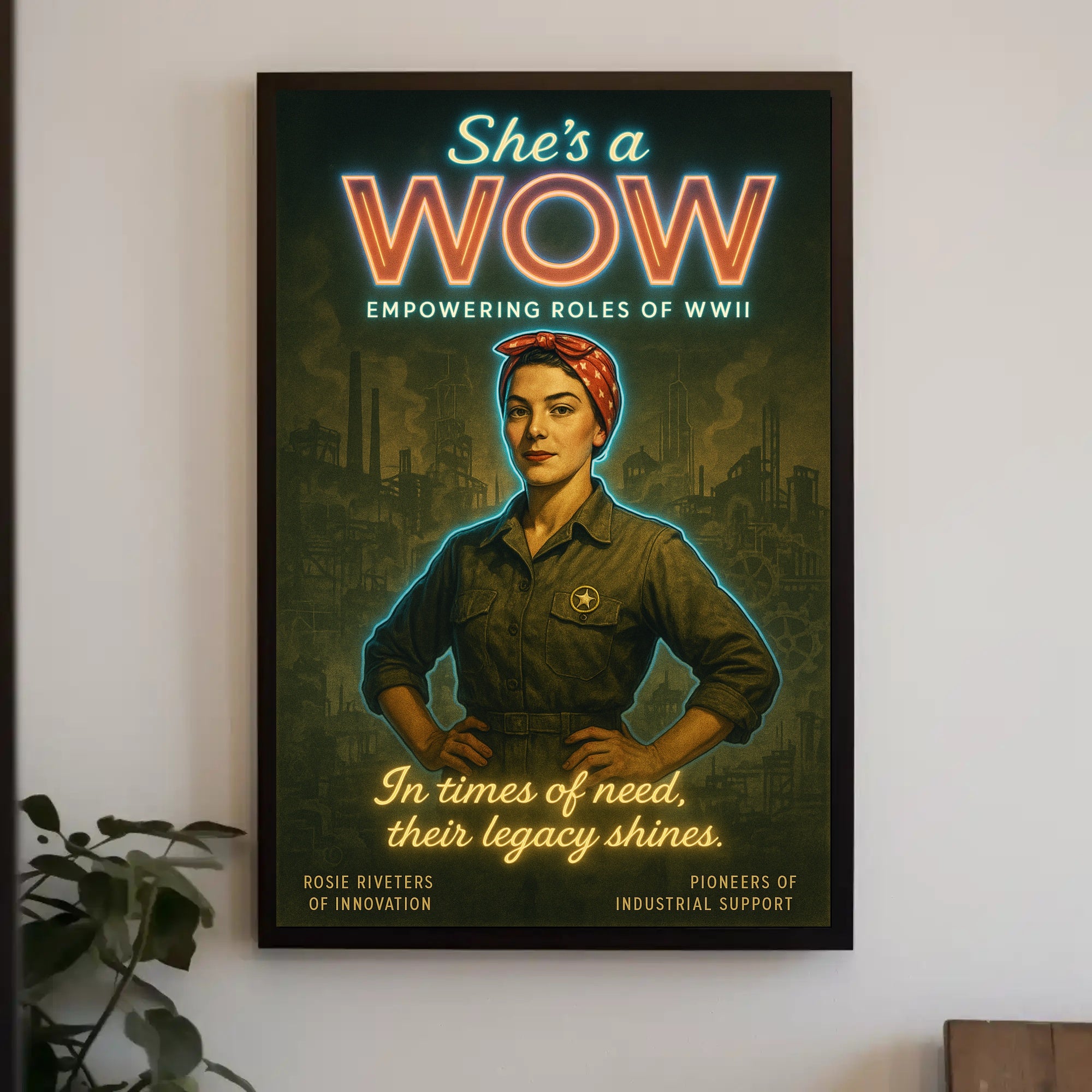 Rosie the Riveter: Symbol of Empowerment Poster