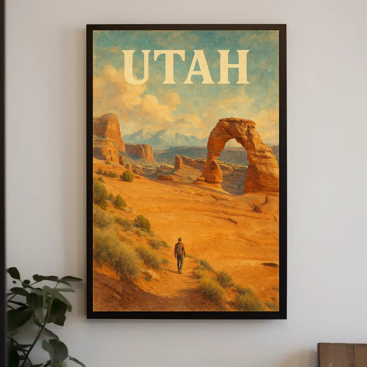 Utah Landscape Exploration Poster