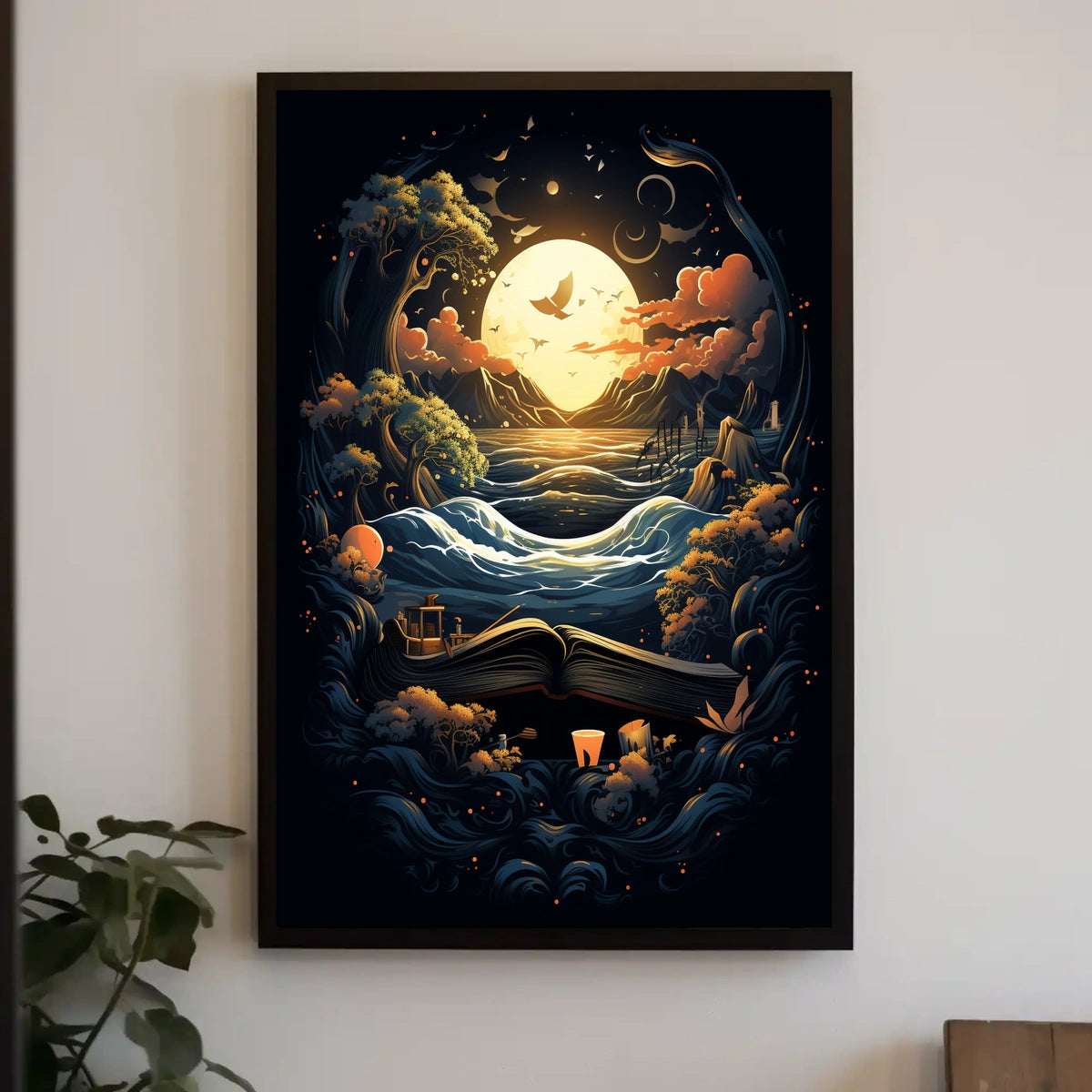 Enchanted Storybook Landscape Poster