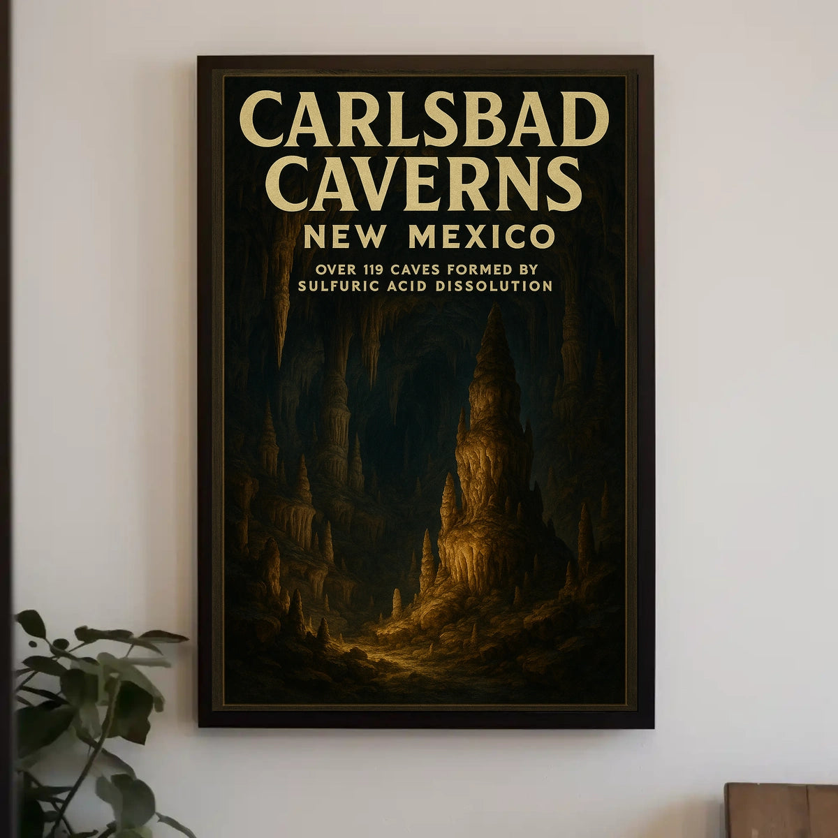 Carlsbad Caverns New Mexico Poster