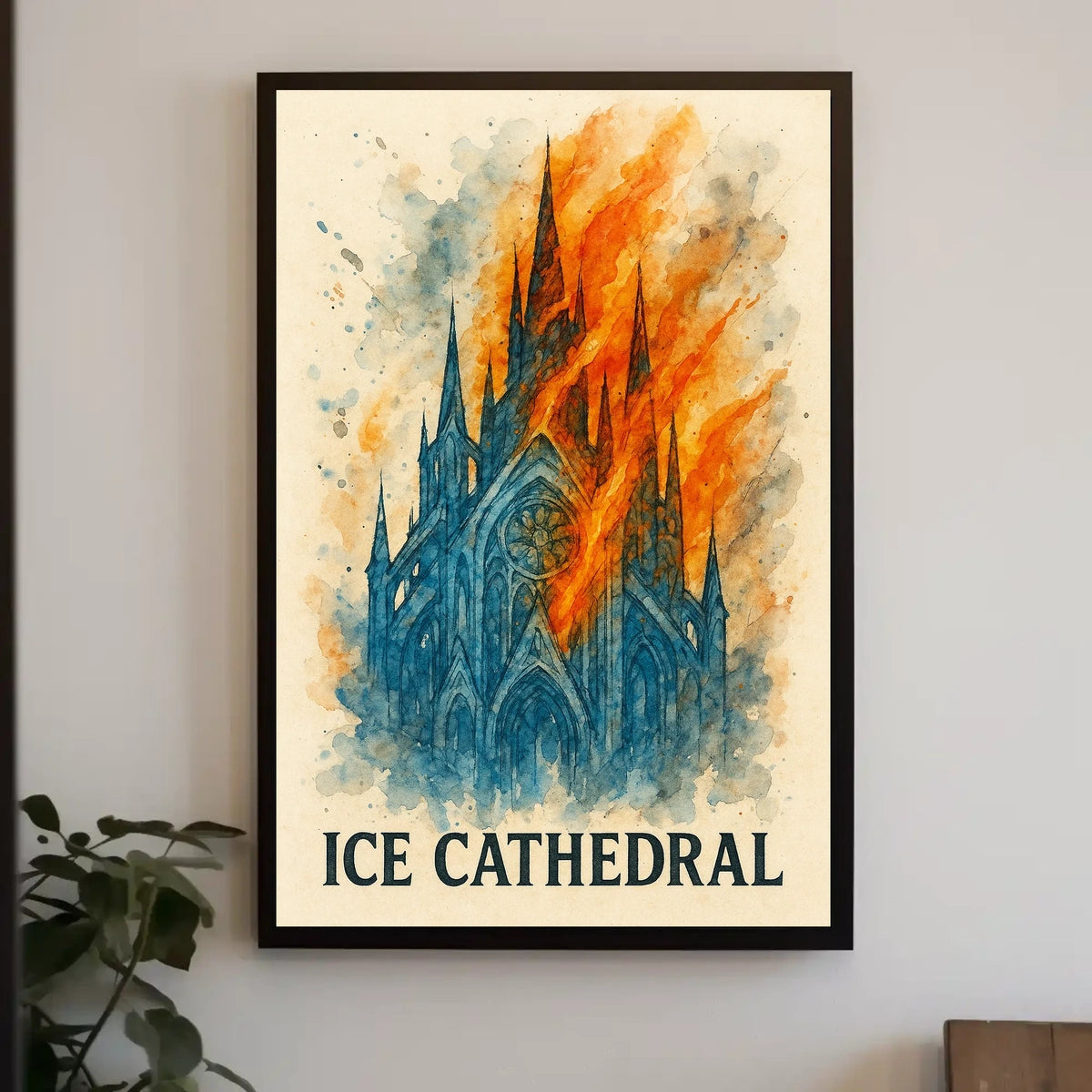 Ice Cathedral Poster