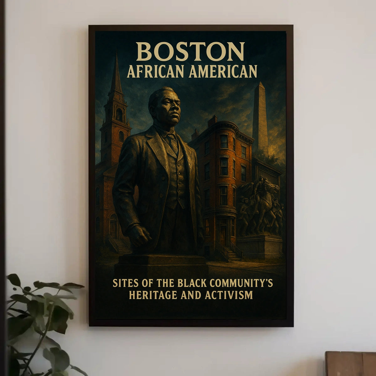 Boston African American Heritage Poster