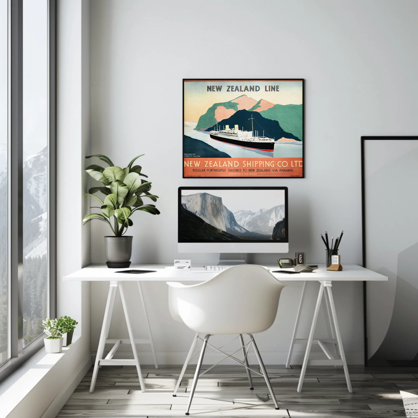 New Zealand Shipping Line Poster