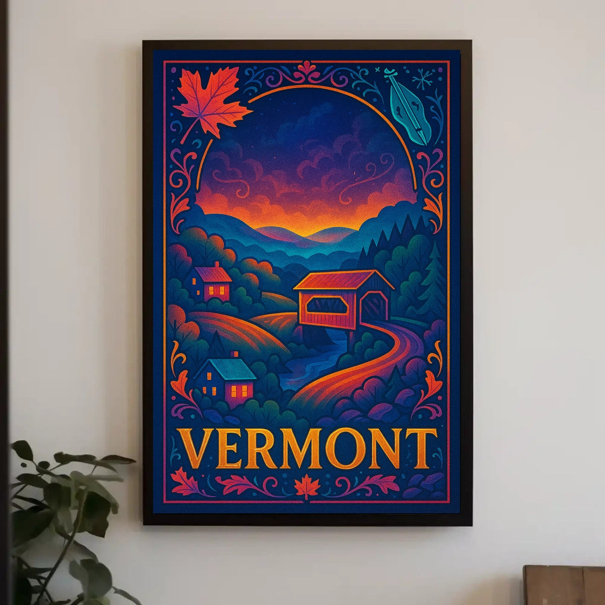 Vermont Scenic Poster