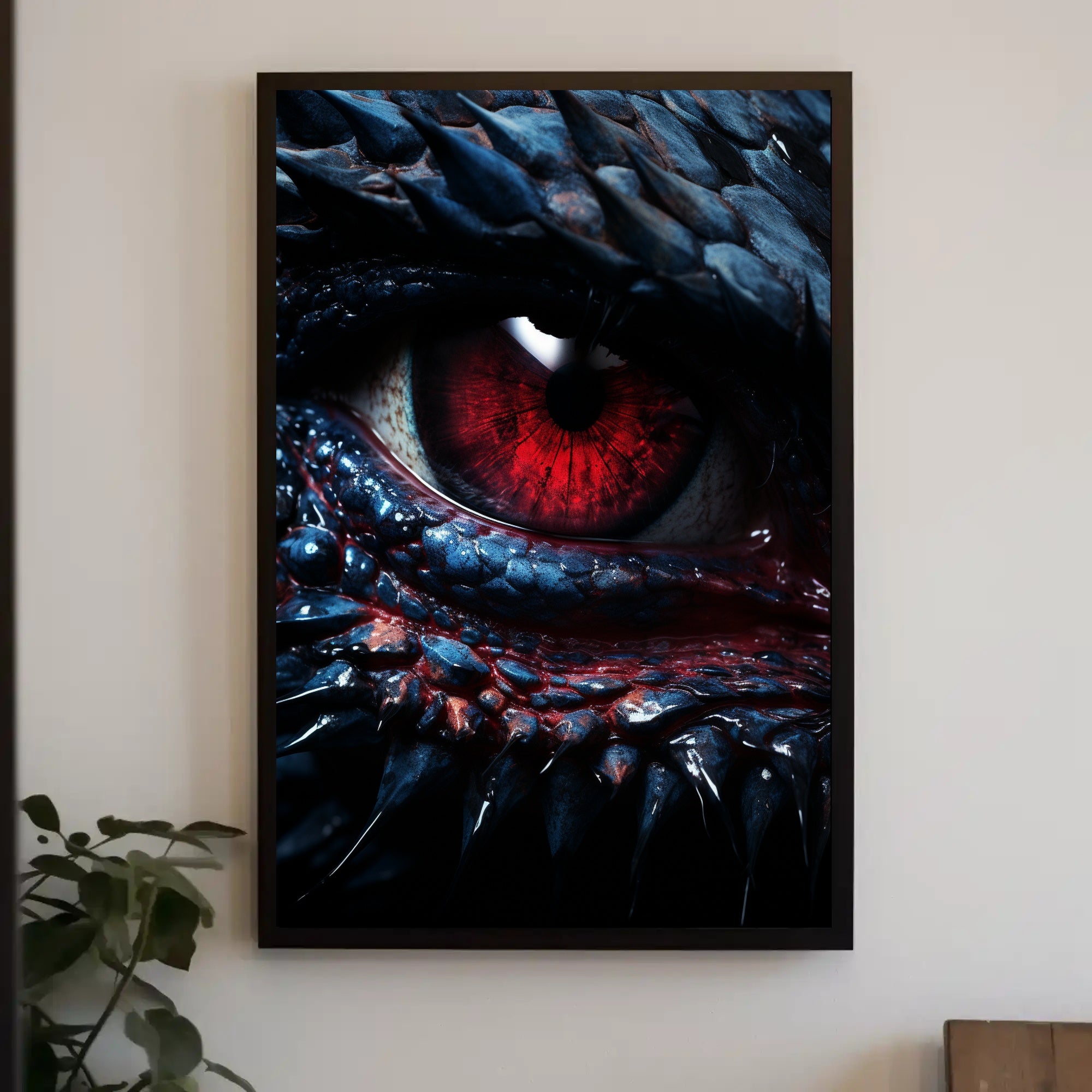 The DragonS Gaze Poster