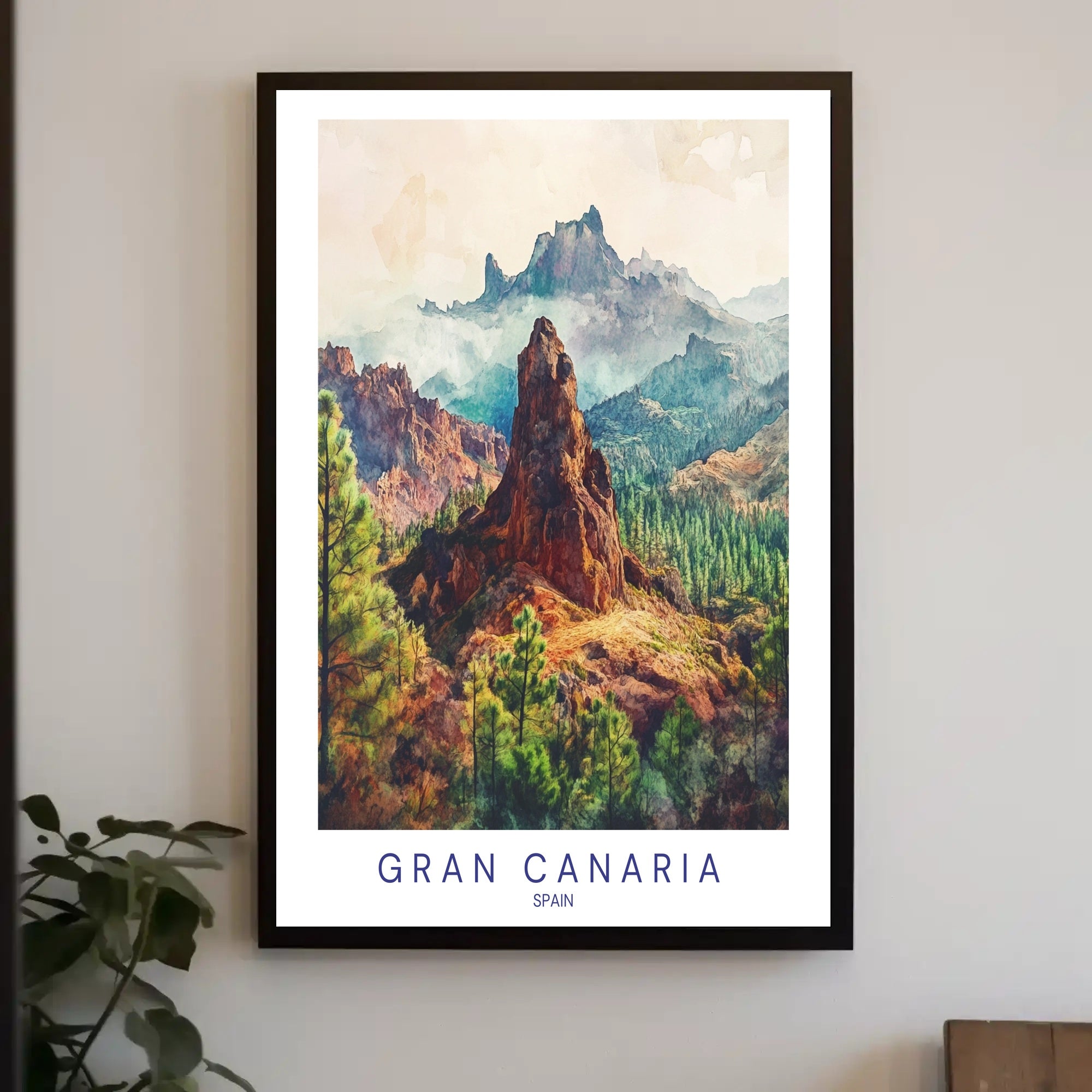 Scenic Landscapes of Gran Canaria Poster PosterGoat