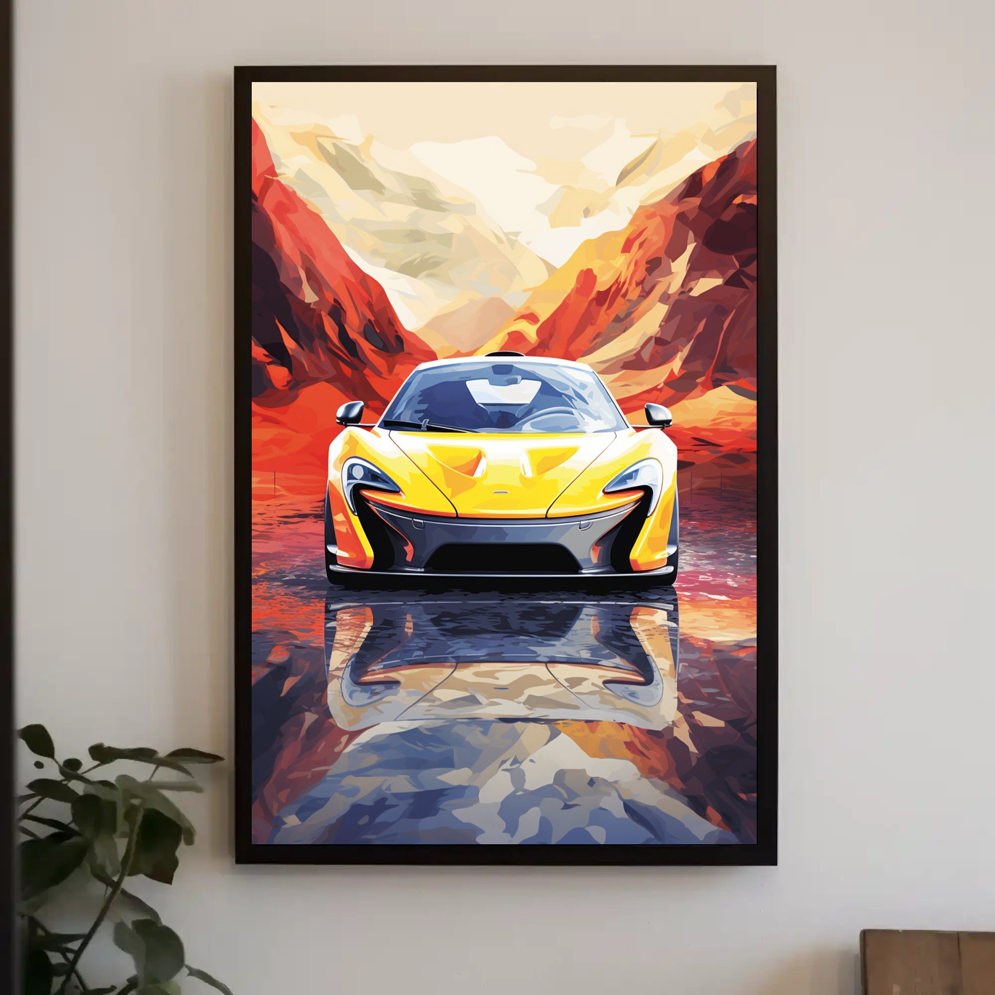 Vibrant Velocity Poster PosterGoat