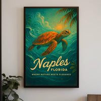 Naples, Florida Where Nature Meets Elegance Poster