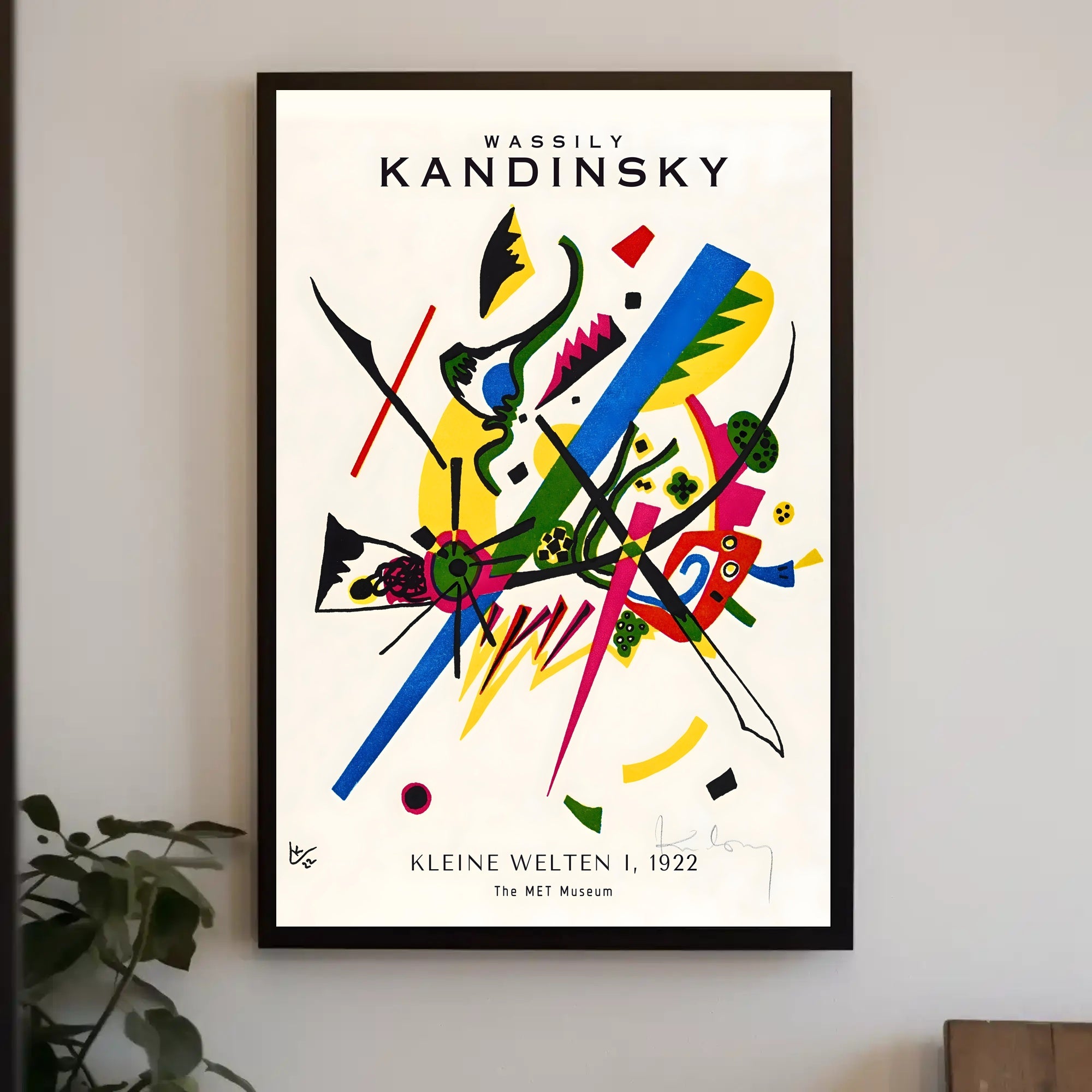 Wassily Kandinsky Kleine Welten I Poster