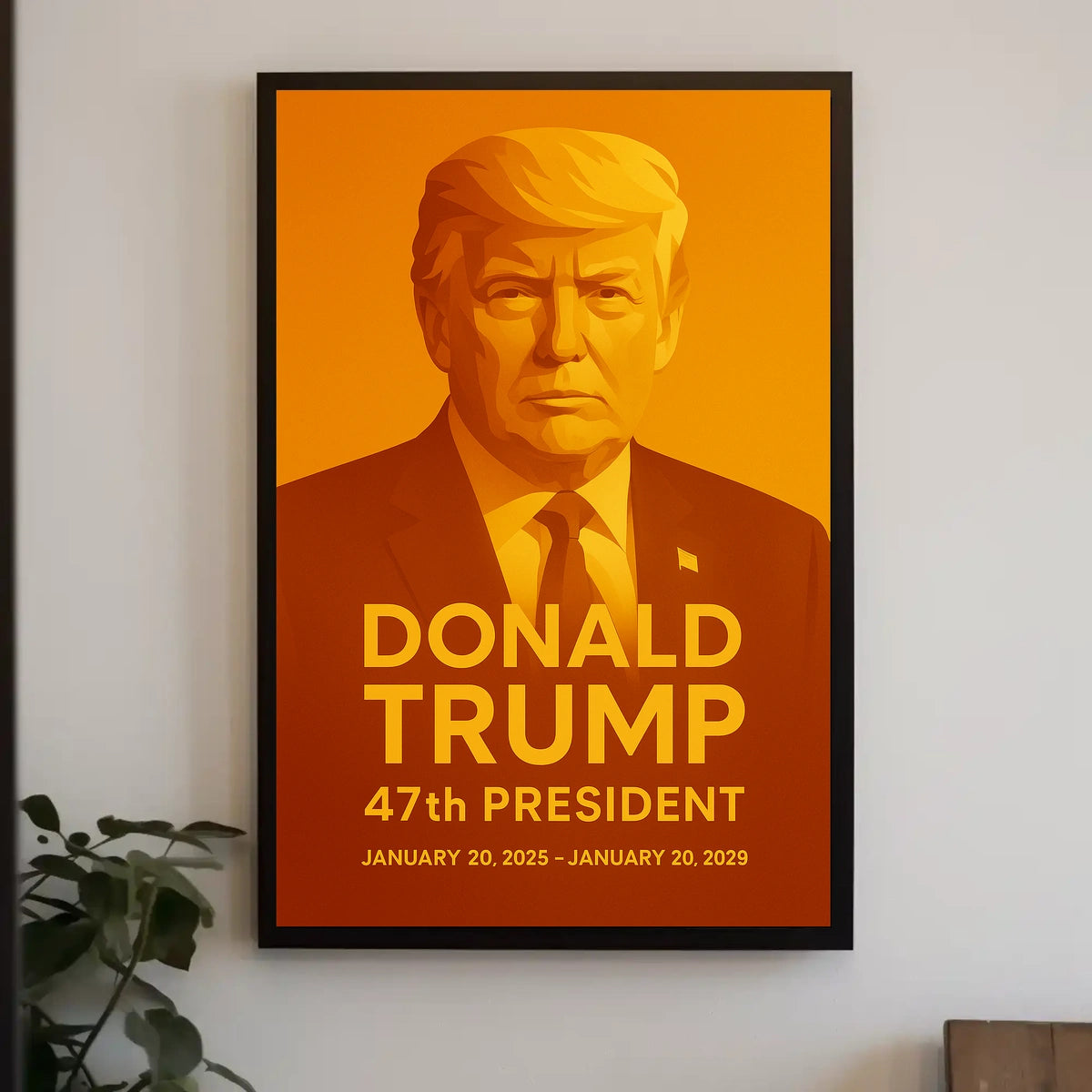 Donald Trump 47th President Poster