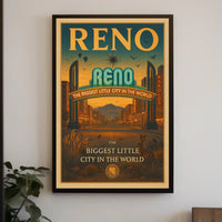 Reno: The Biggest Little City Poster