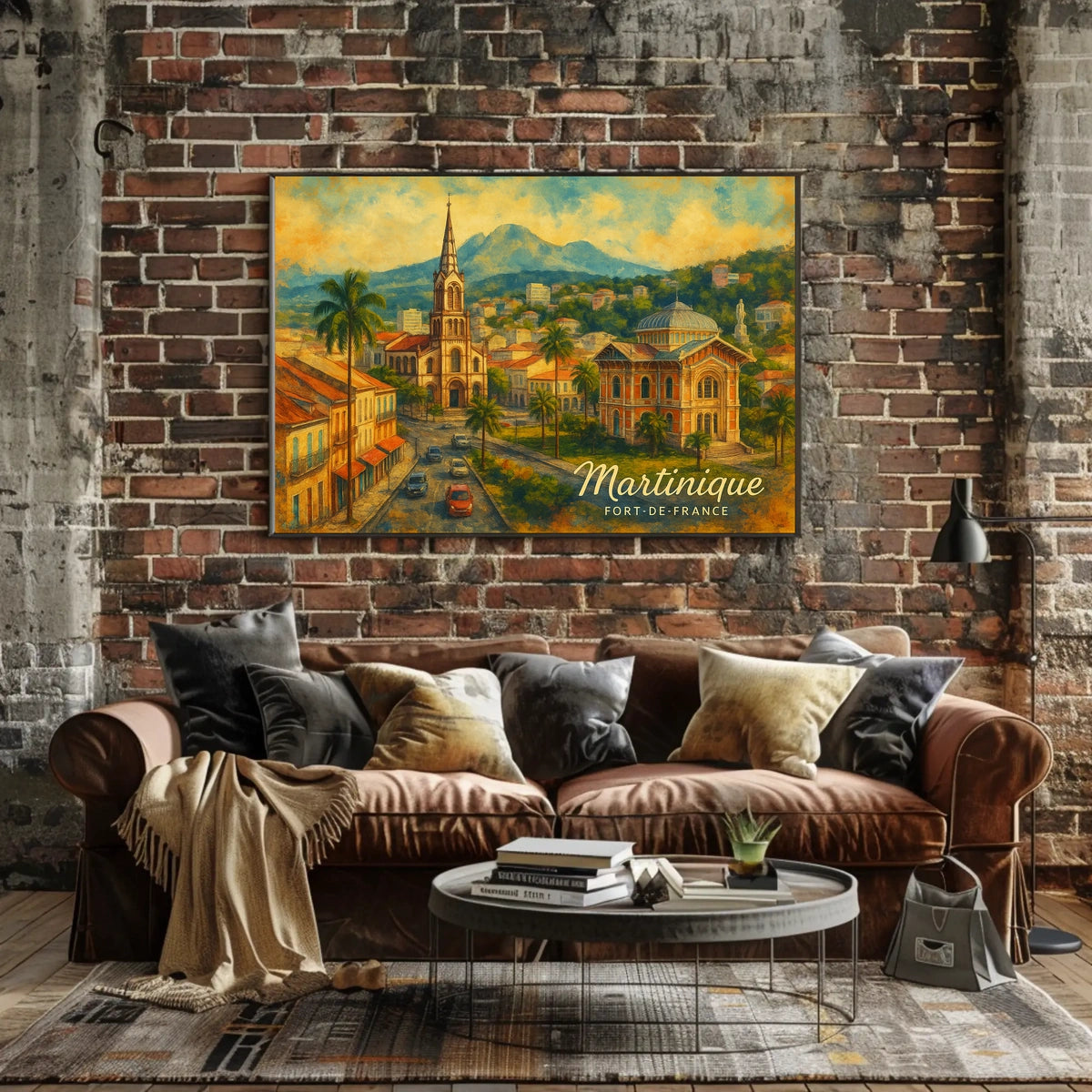 Martinique Fort-de-France Poster