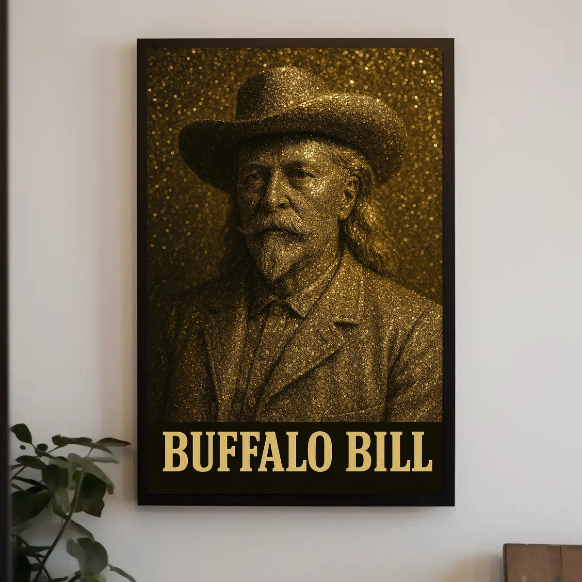 Buffalo Bill Western Portrait: Cultural or Heritage Poster