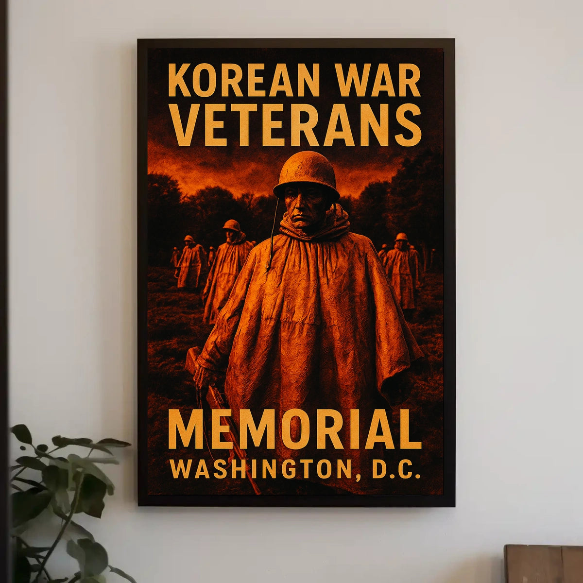Korean War Veterans Memorial Poster
