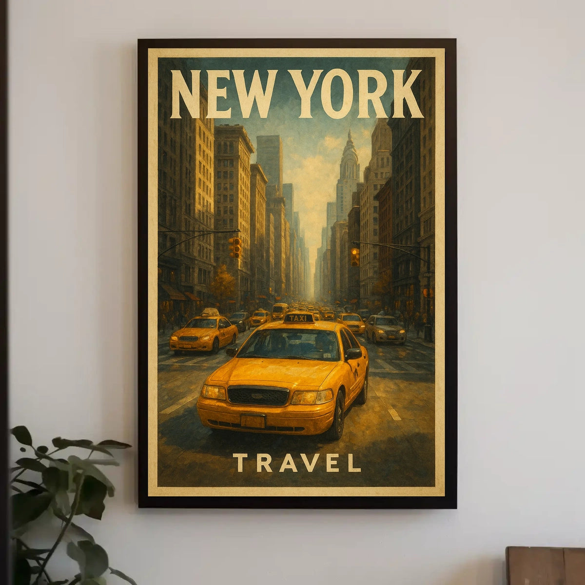 New York Travel Poster