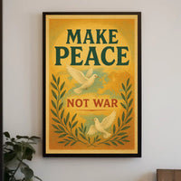 Make Peace, Not War Poster