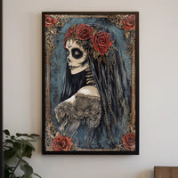 La Catrina Elegance Poster