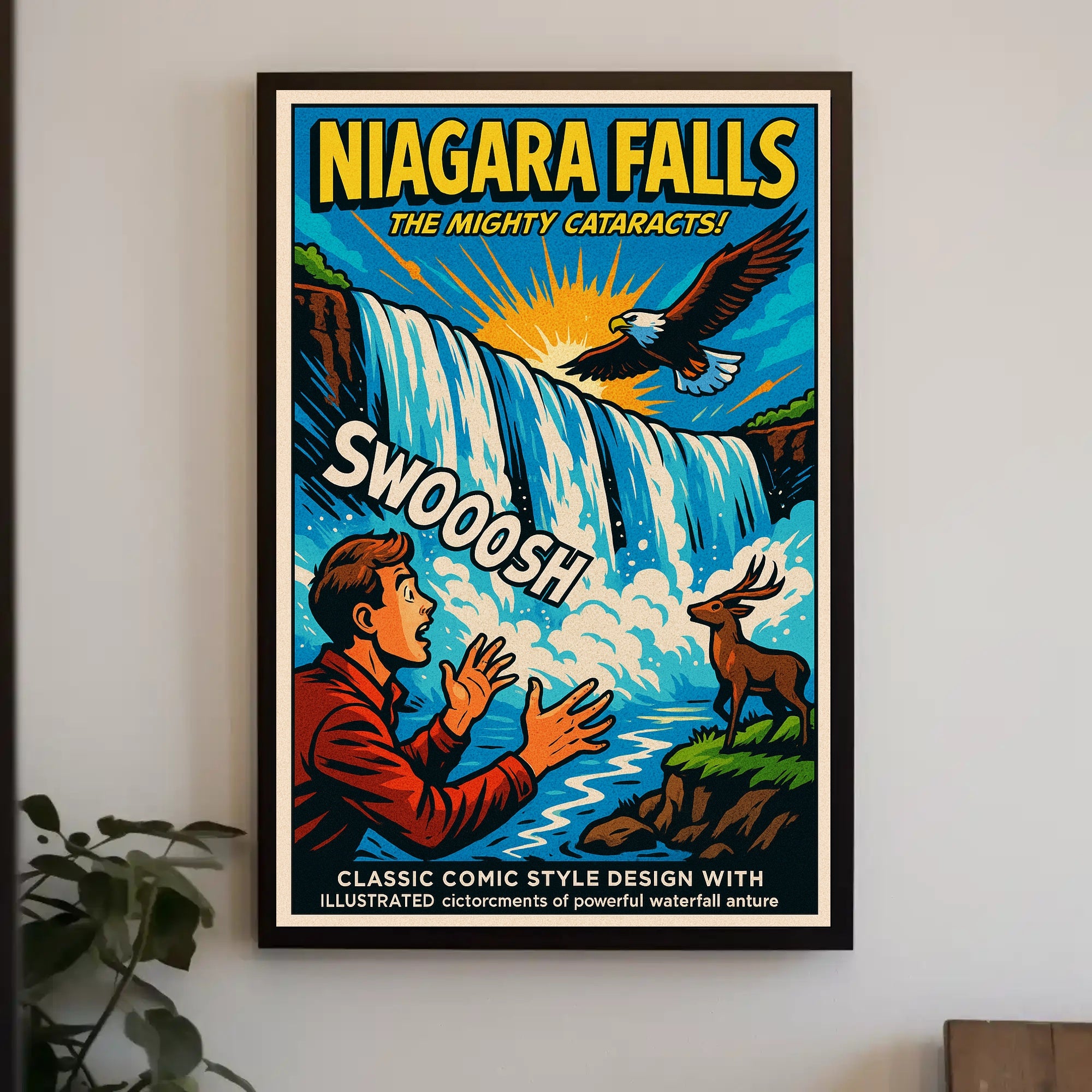 Niagara Falls The Mighty Cataracts Poster PosterGoat
