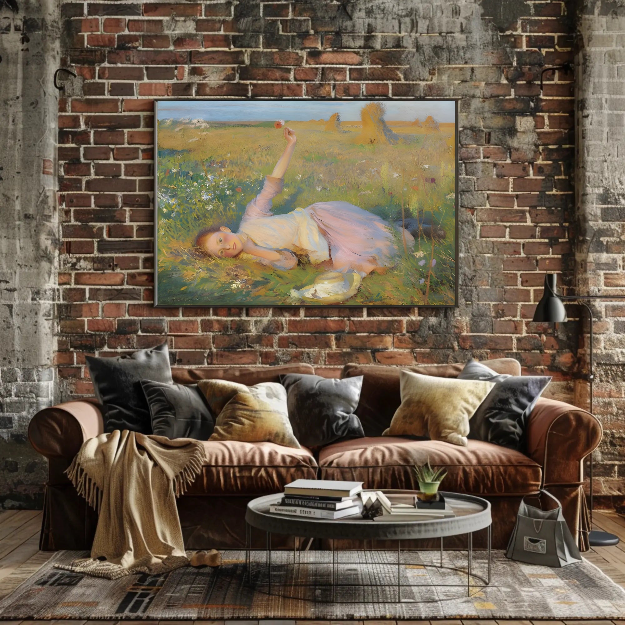 Serene Summer Day Poster