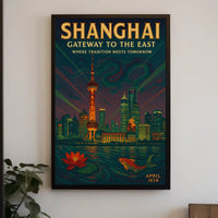 Shanghai Gateway to the East Poster