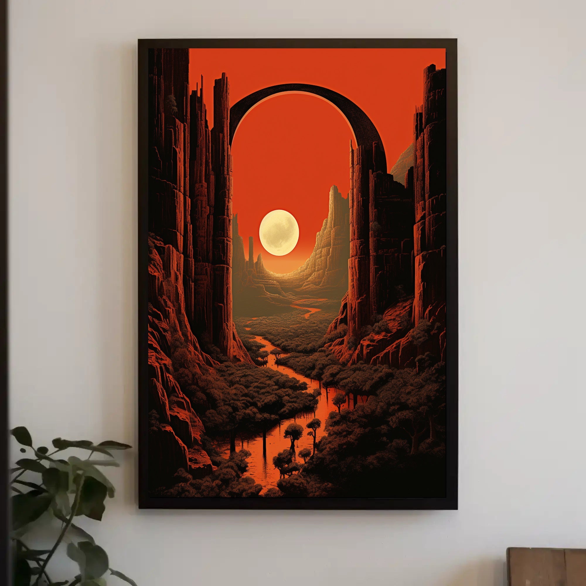 The Enchanted Canyon Poster PosterGoat