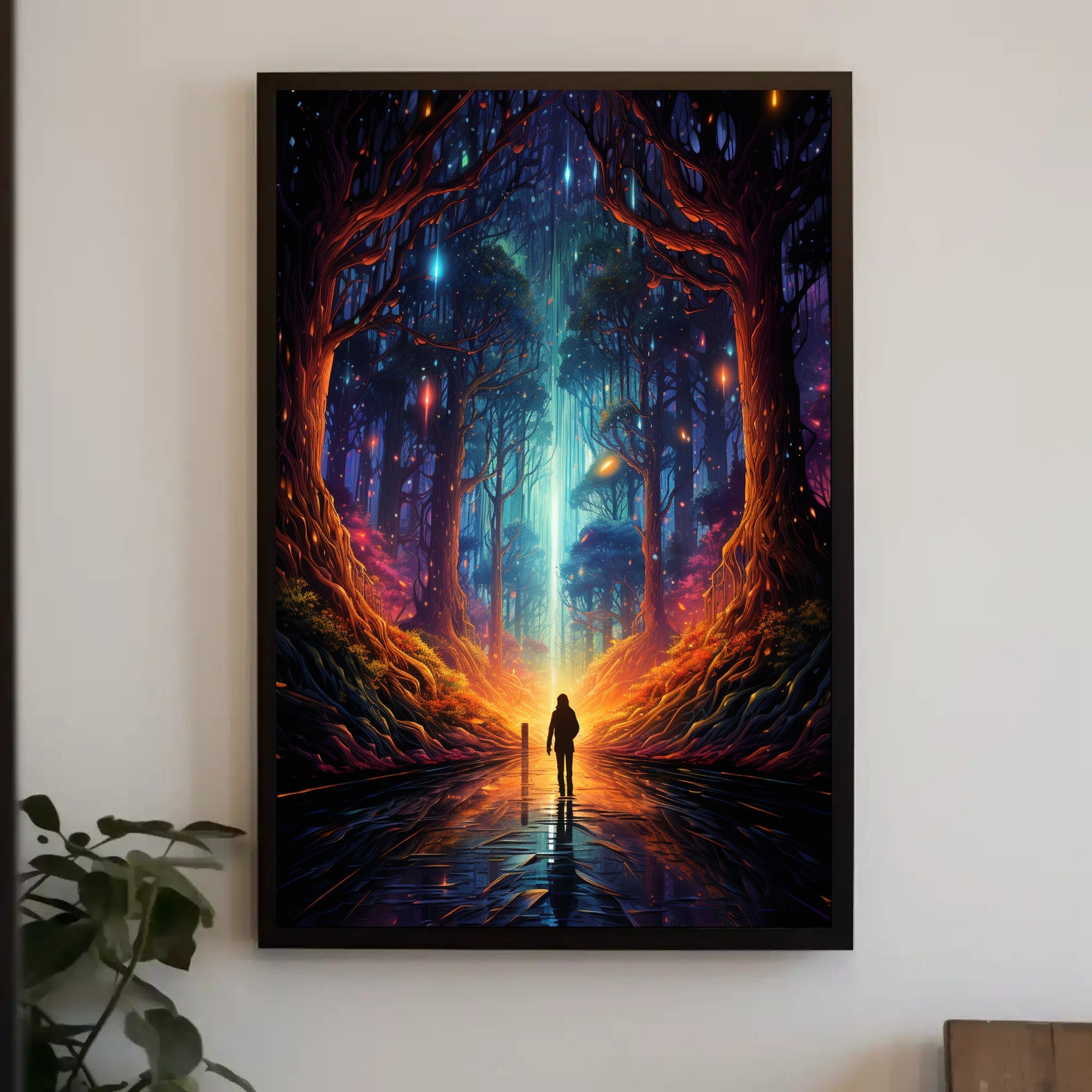 Enchanted Forest Pathway Poster