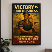 Victory is Our Business Poster