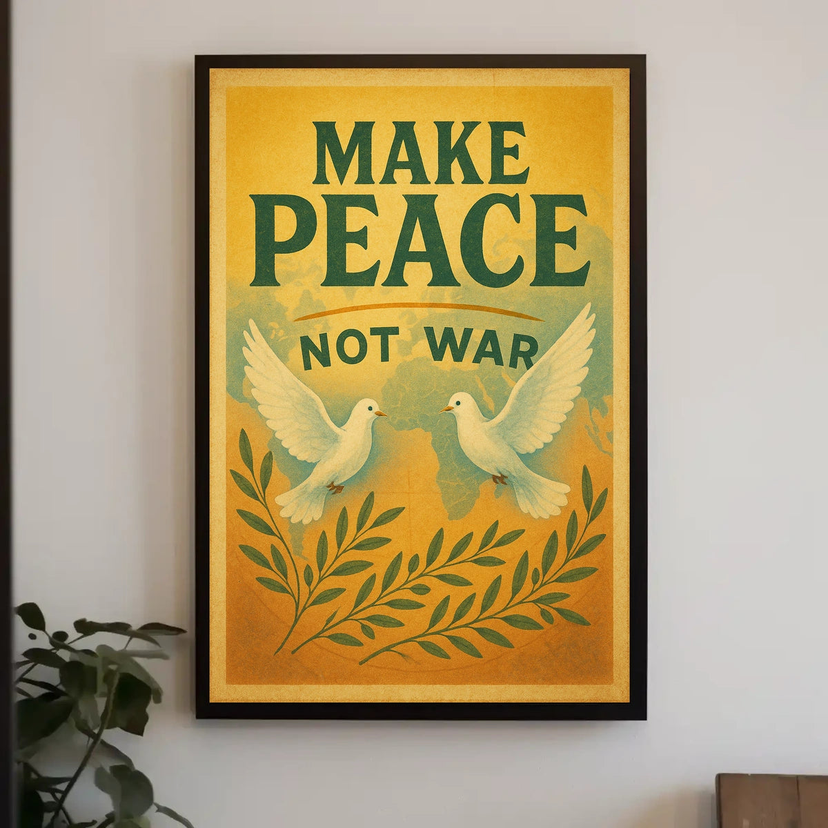 Make Peace Not War Poster