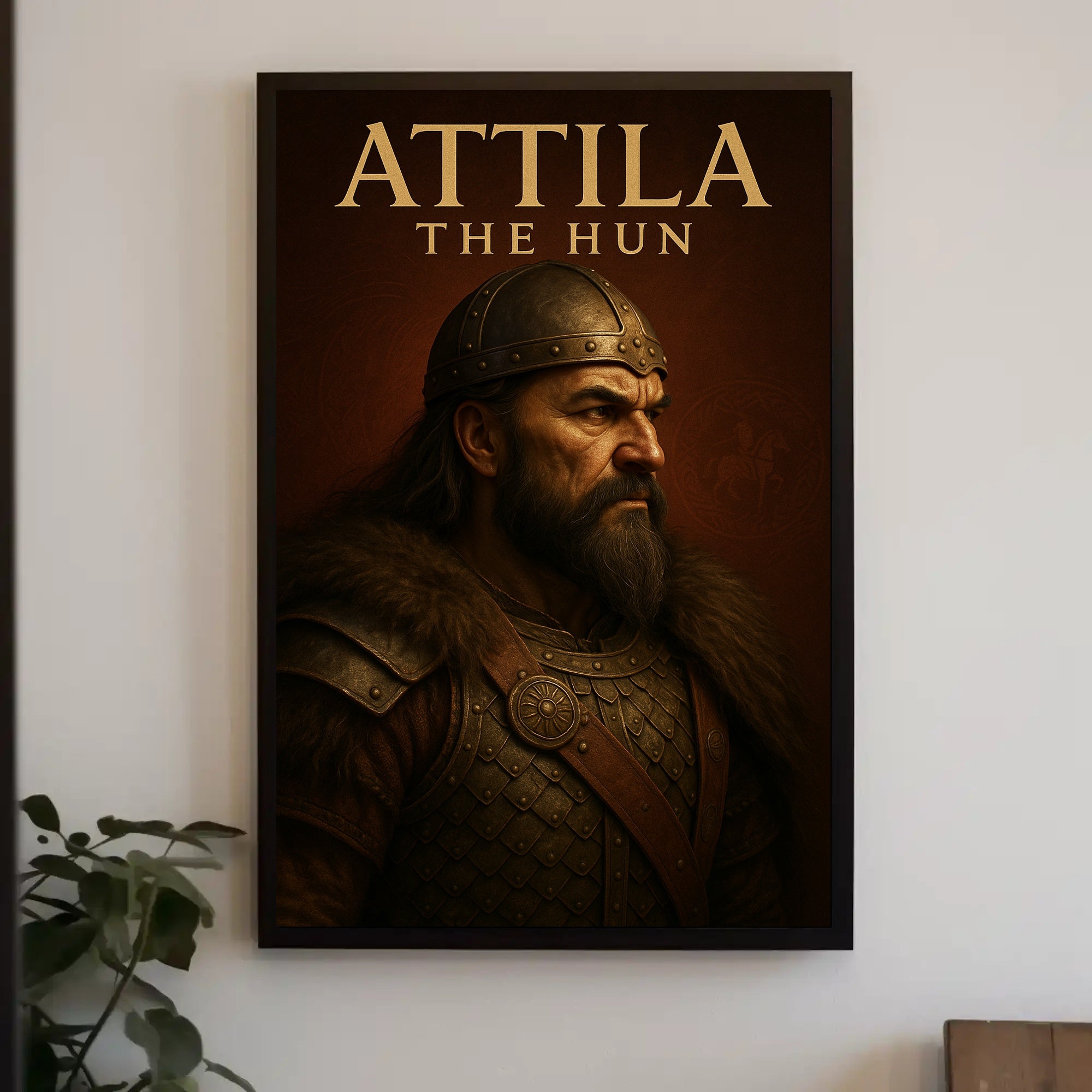 Attila the Hun Leadership Historical or Presidential Poster
