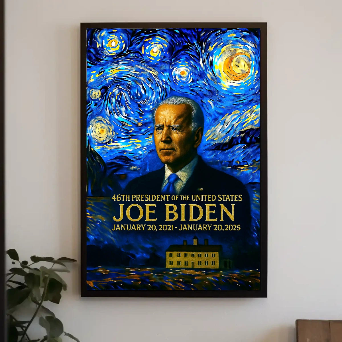 Joe Biden 46th President of the United States Presidential Masterpiece Series Poster