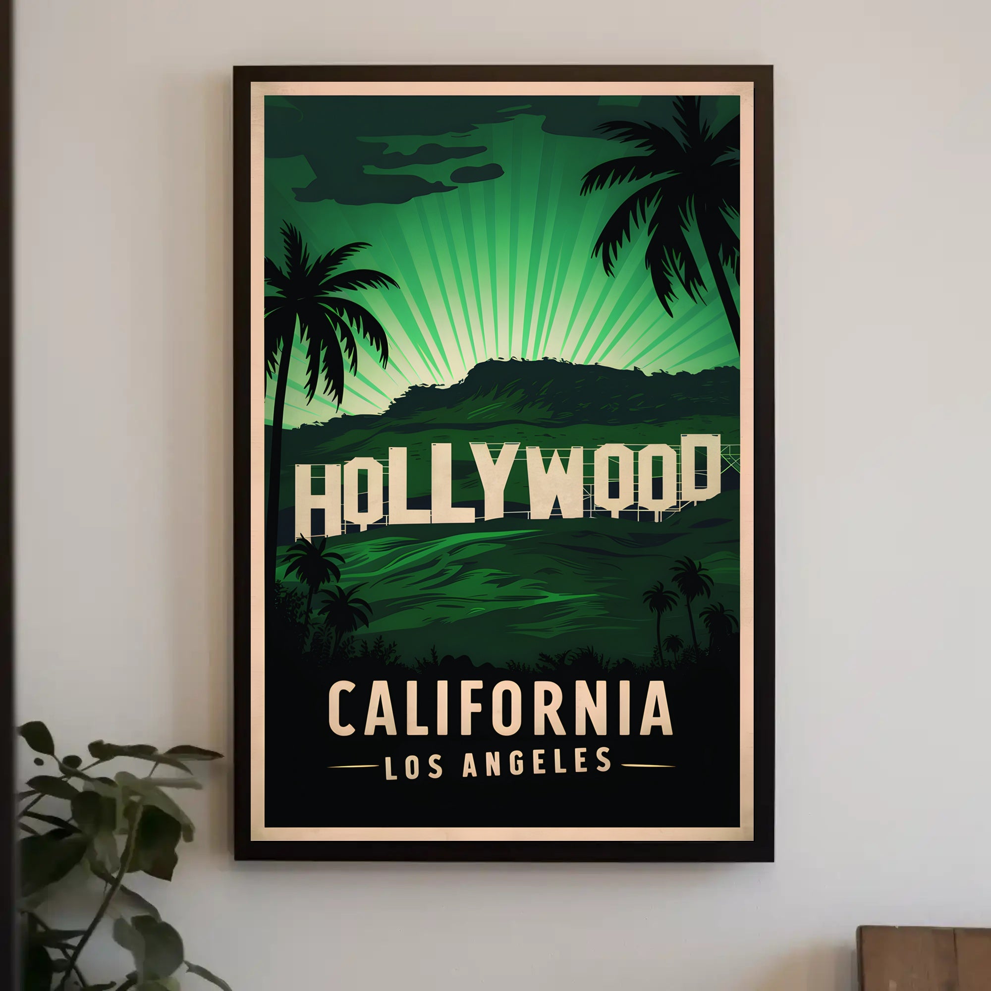 Hollywood in Los Angeles Poster
