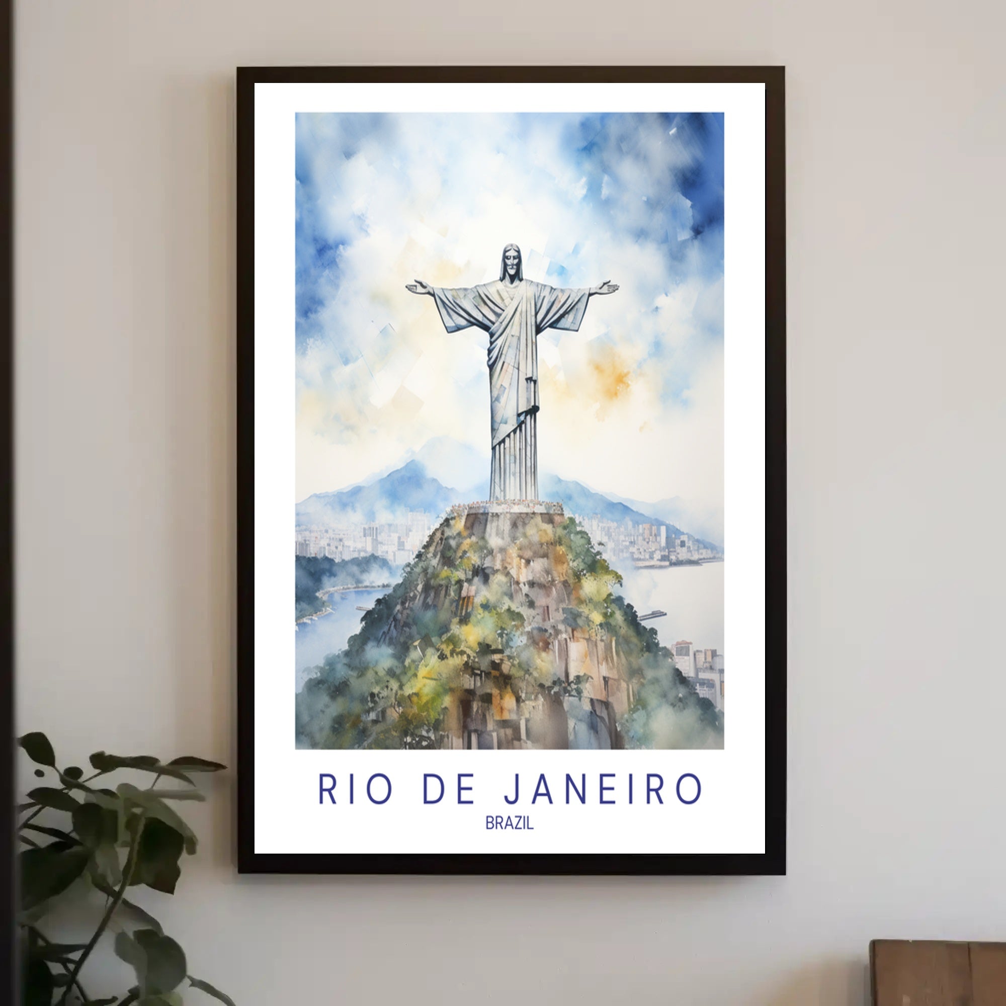 Iconic View of Rio de Janeiro Poster PosterGoat