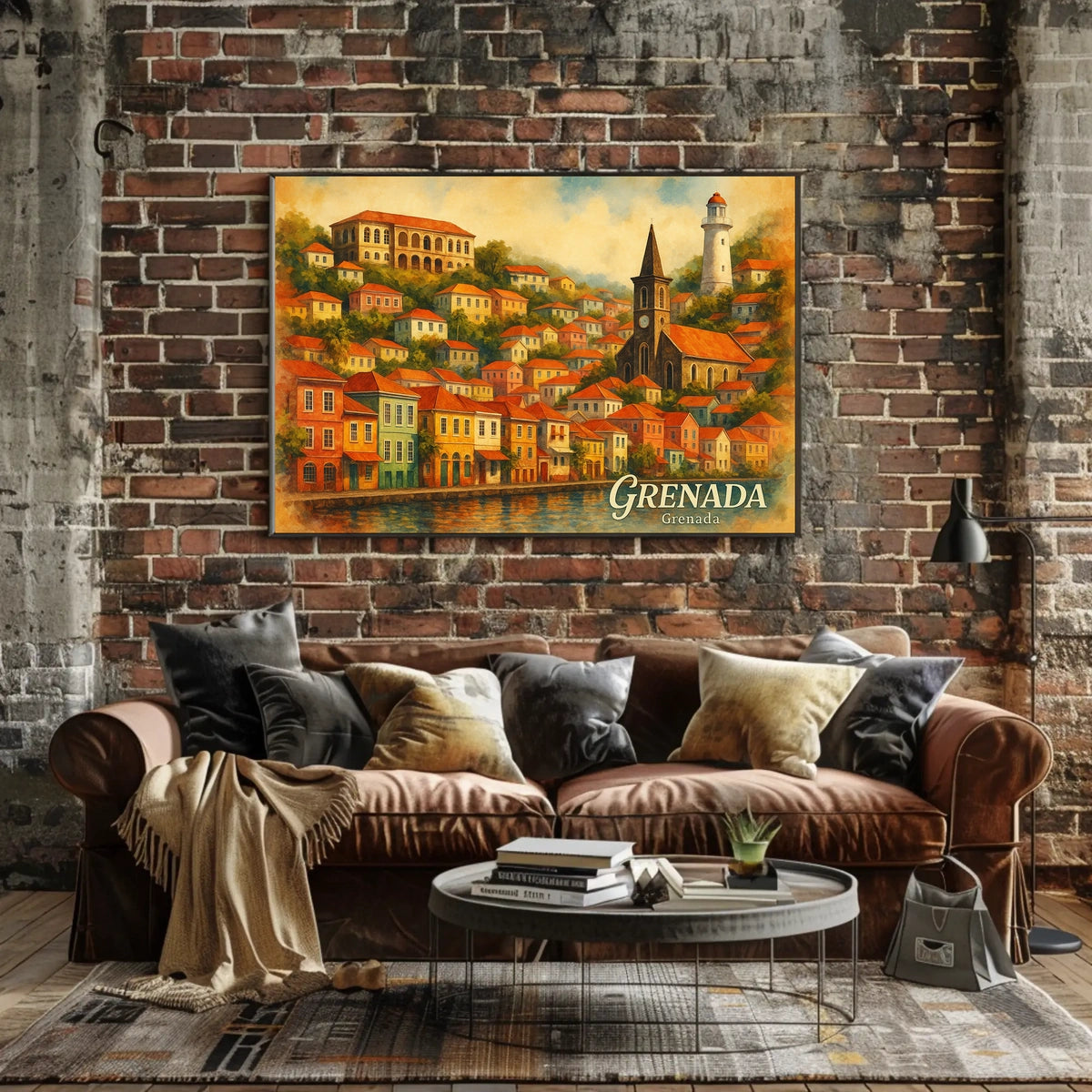 Grenada A Scenic View Poster