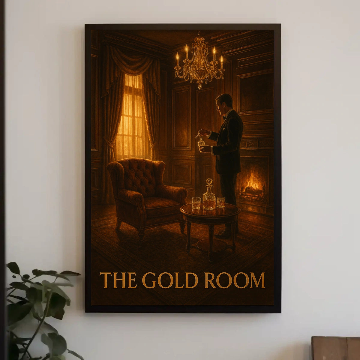 The Gold Room Poster