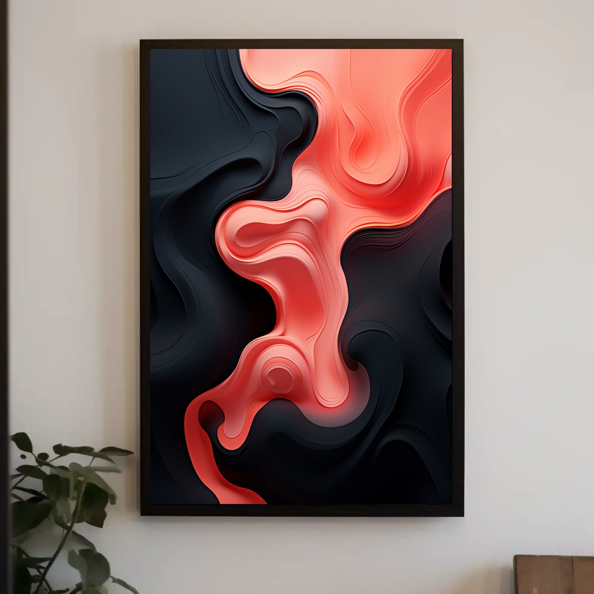 Fluid Abstraction Abstract Poster