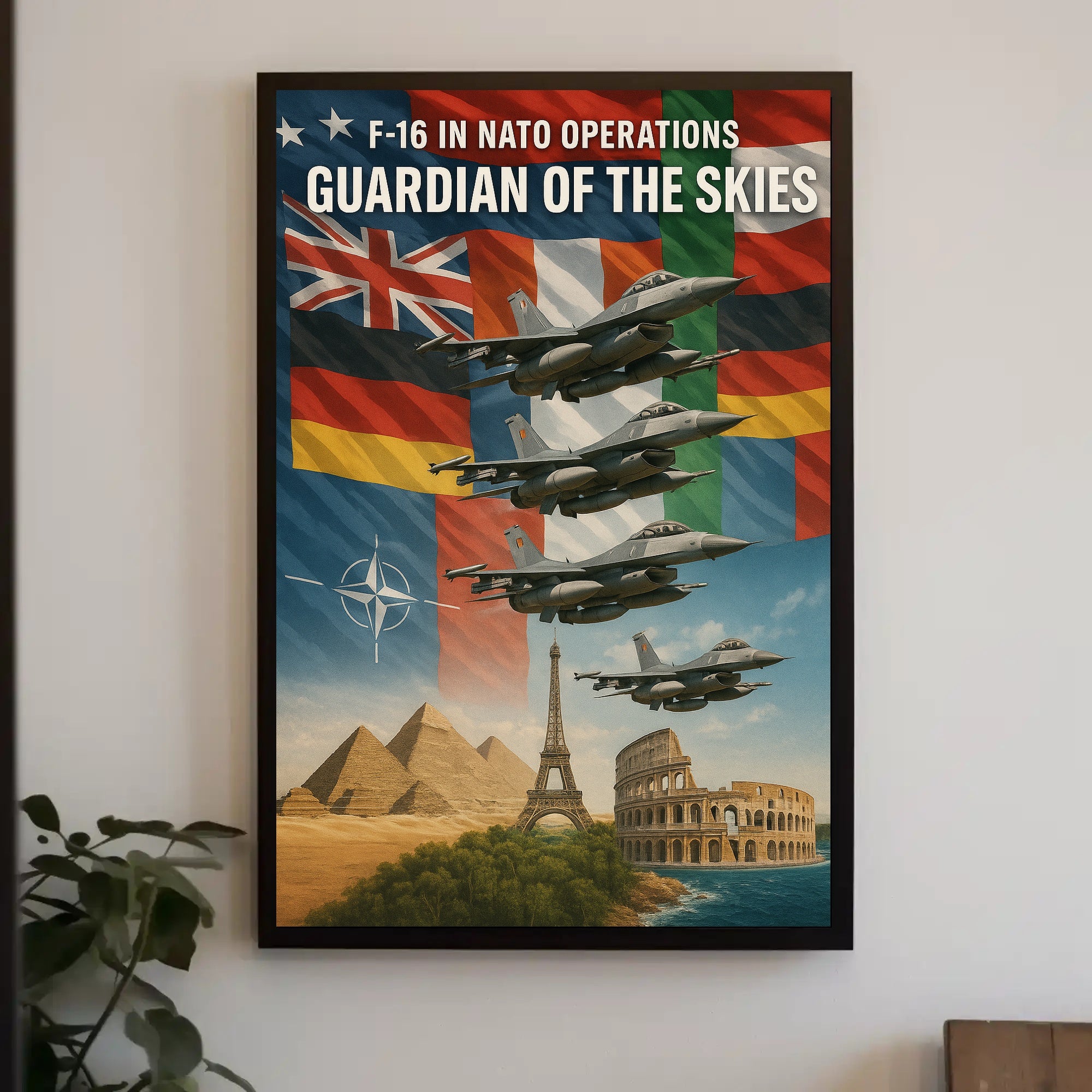 Guardian of the Skies Art Print Poster Decor PosterGoat