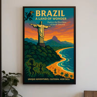 Brazil A Land of Wonder Poster