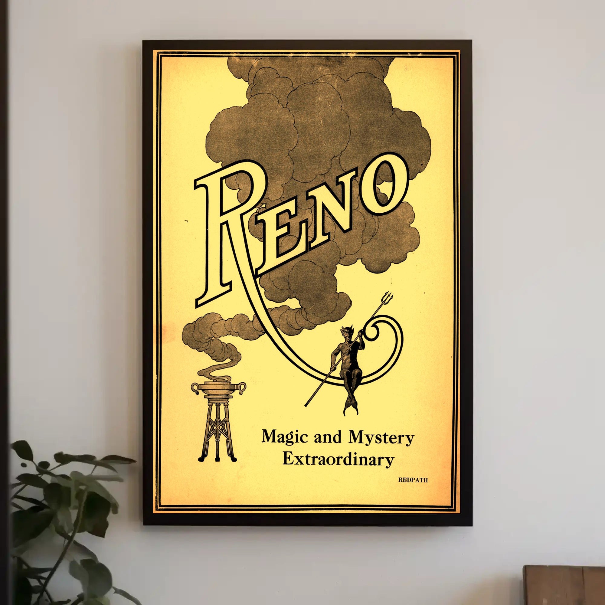 Magic and Mystery Vintage Artistic Cultural Heritage Poster