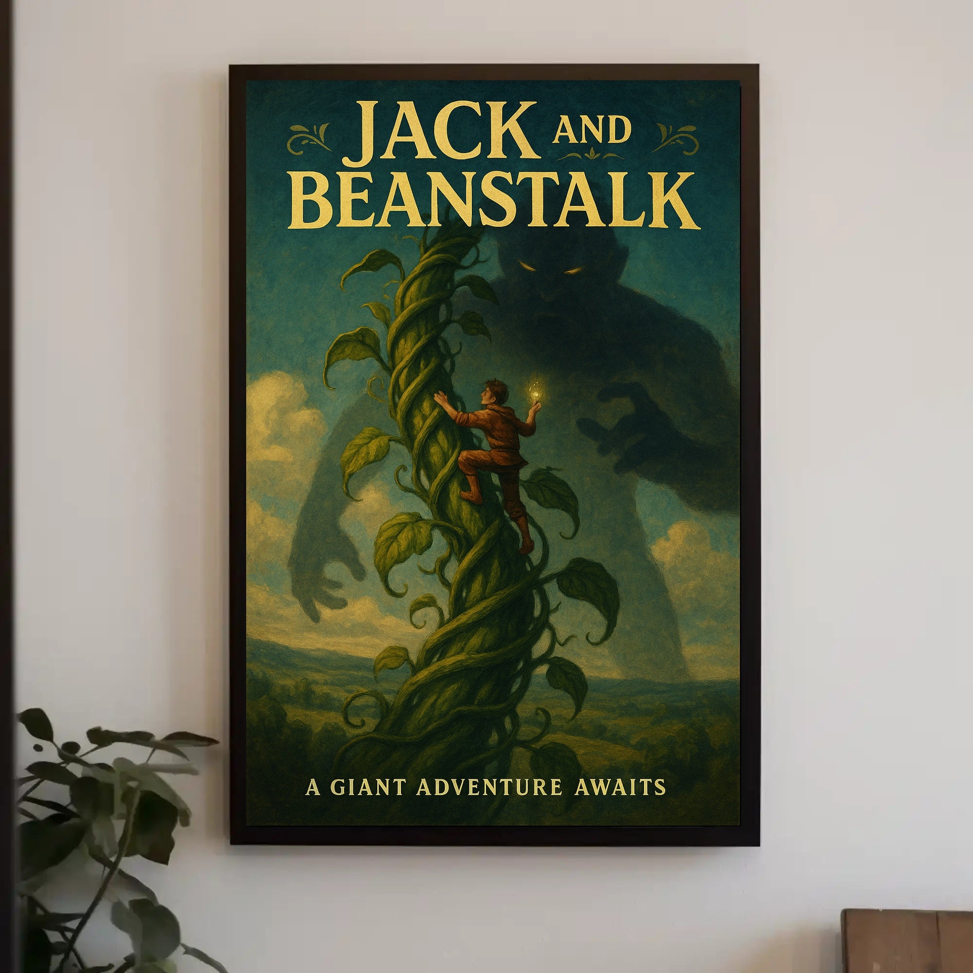 Jack and the Beanstalk Fantasy Adventure Poster