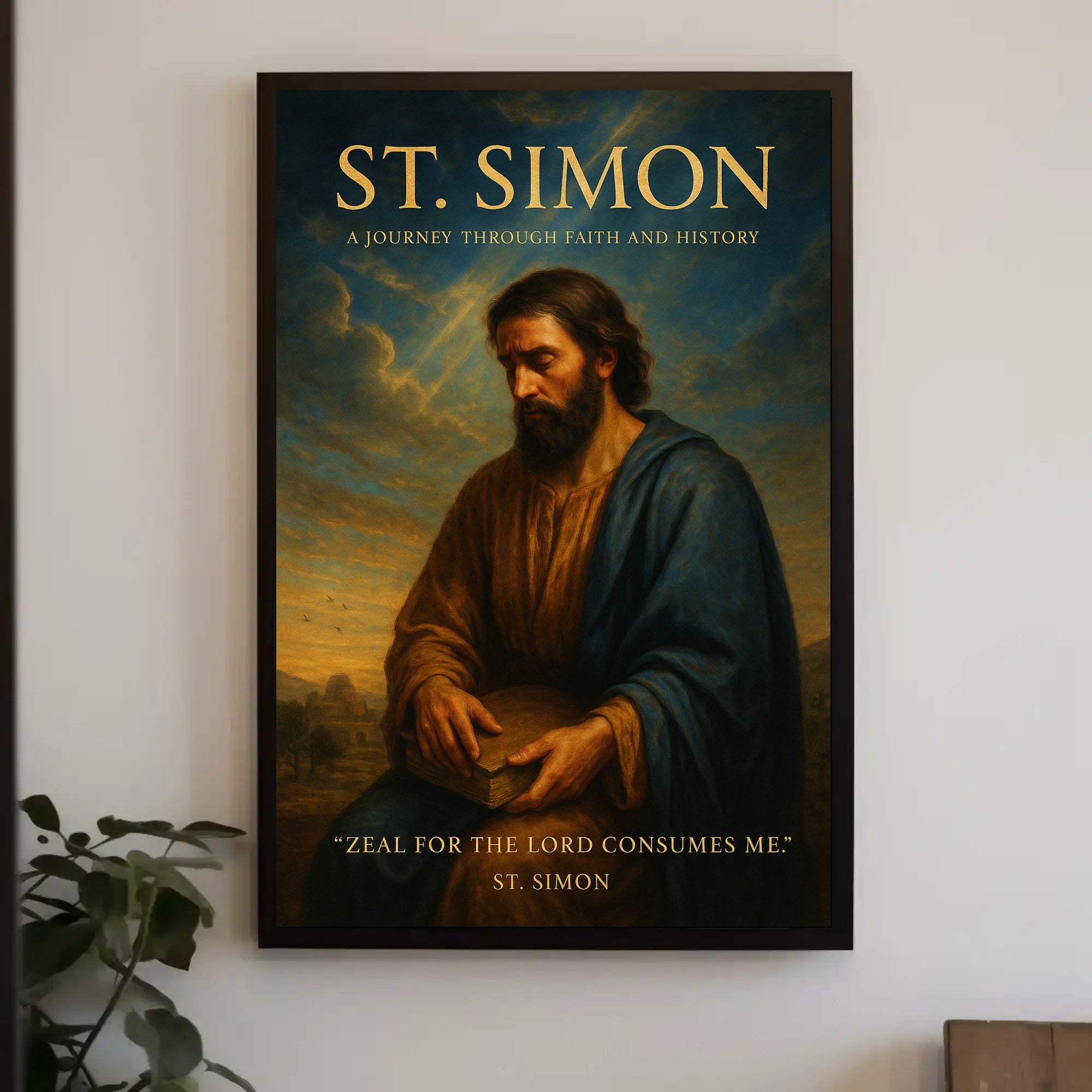 St. Simon A Journey Through Faith Poster